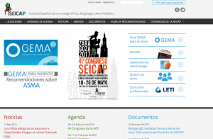 Nueva web SEICAP
