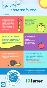 Infografía diarrea verano