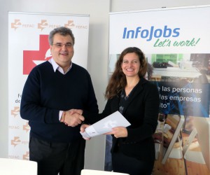 Firma convenio_InfoJobs y Fefac