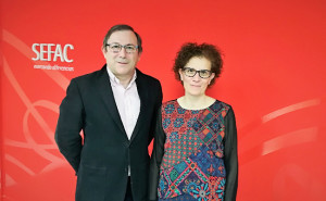 Francisco Carranza (SEFAC) y Mª Teresa Dordal (SEAIC).