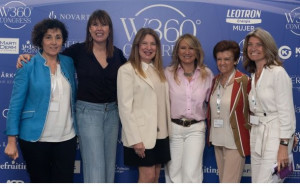 Foto de familia de las principales representantes del Women 360º Congress celebrado en Madrid