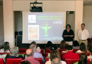 Teresa Mirallón y Francisco Javier Jiménez, durante las jornadas