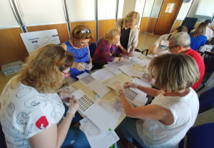 Asistentes al curso de Sistemas Personalizados de Dosificación (SPD)