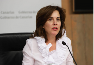 Teresa Cruz, consejera de Sanidad de las Islas Canarias
