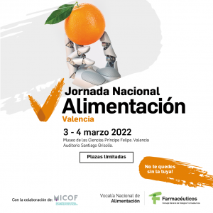 Valencia acogerá en marzo la celebración de la V Jornada Nacional de Alimentación 2022