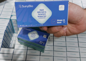 Las farmacias de la Región de Murcia comienzan a recibir los test combinados de antígenos de covid y gripe