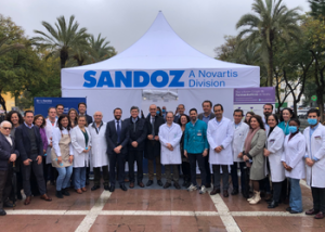 El Colegio de Farmacéuticos de Sevilla y Sandoz llevan “La Carpa de la Salud” a la capital hispalense