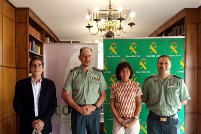 El COF de Ciudad Real y la Comandancia de la Guardia Civil firman un procedimiento de colaboración