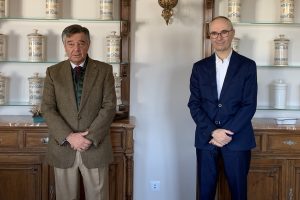 Luis González, presidente de Infarma Madrid 2022, y Óscar López, director del Congreso de Infarma 2022