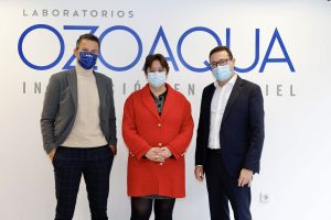 Luis Barros, Gisela García y Pabro Brea