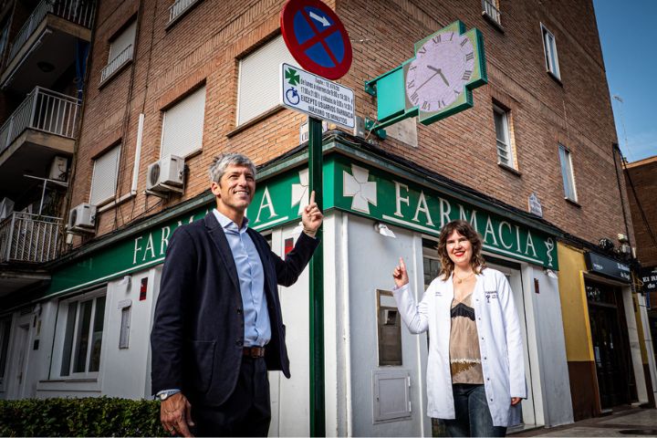 estacionamiento reservado para farmacias