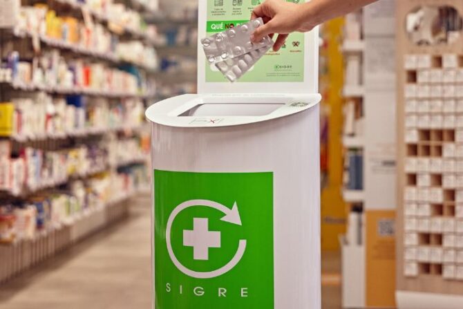 recogida de residuos de medicamentos